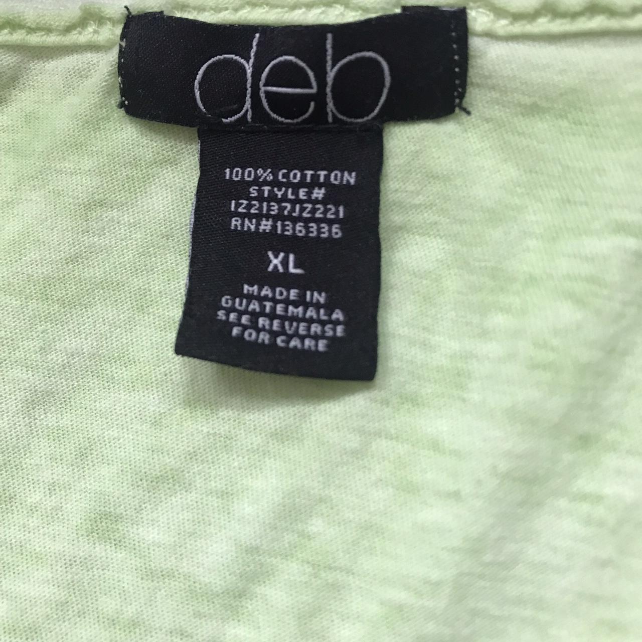 Deb Women's Green T-shirt (3)