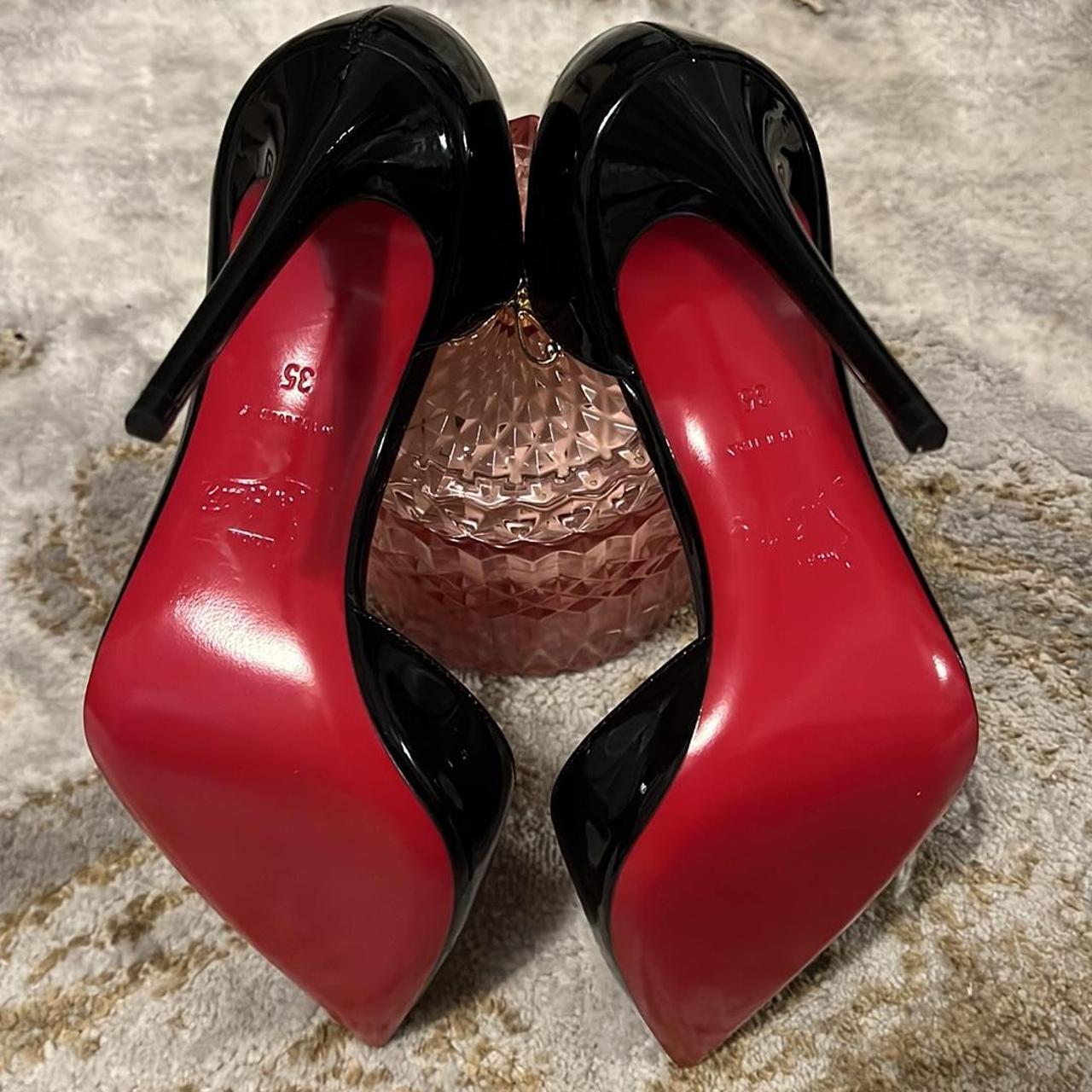 Louboutin Iriza 35 EU 100mm Brand new with box, | Depop