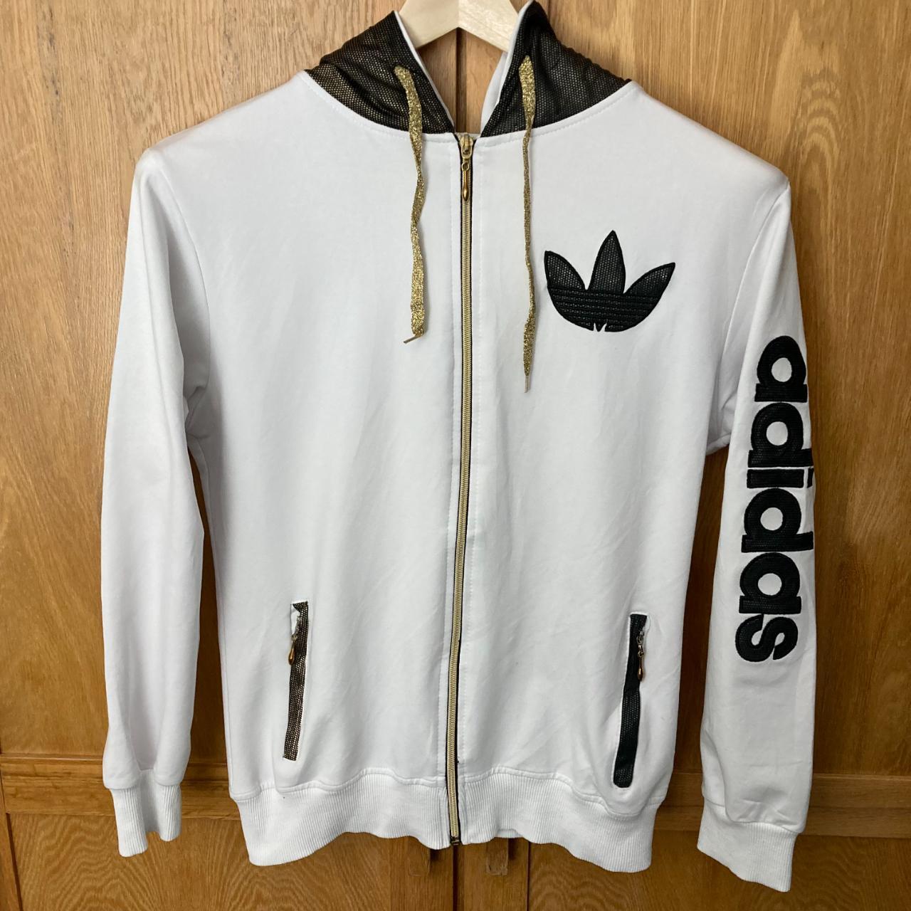 Black and gold adidas hoodie best sale