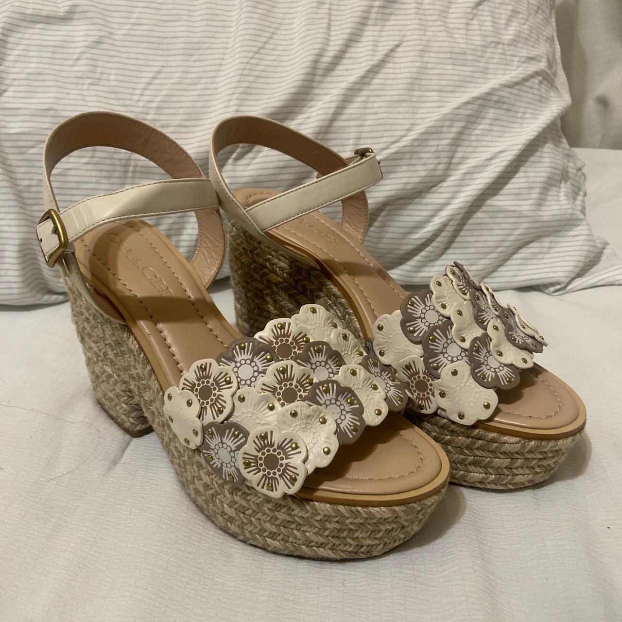 Heeled Summer Sandals These are super cute for Depop