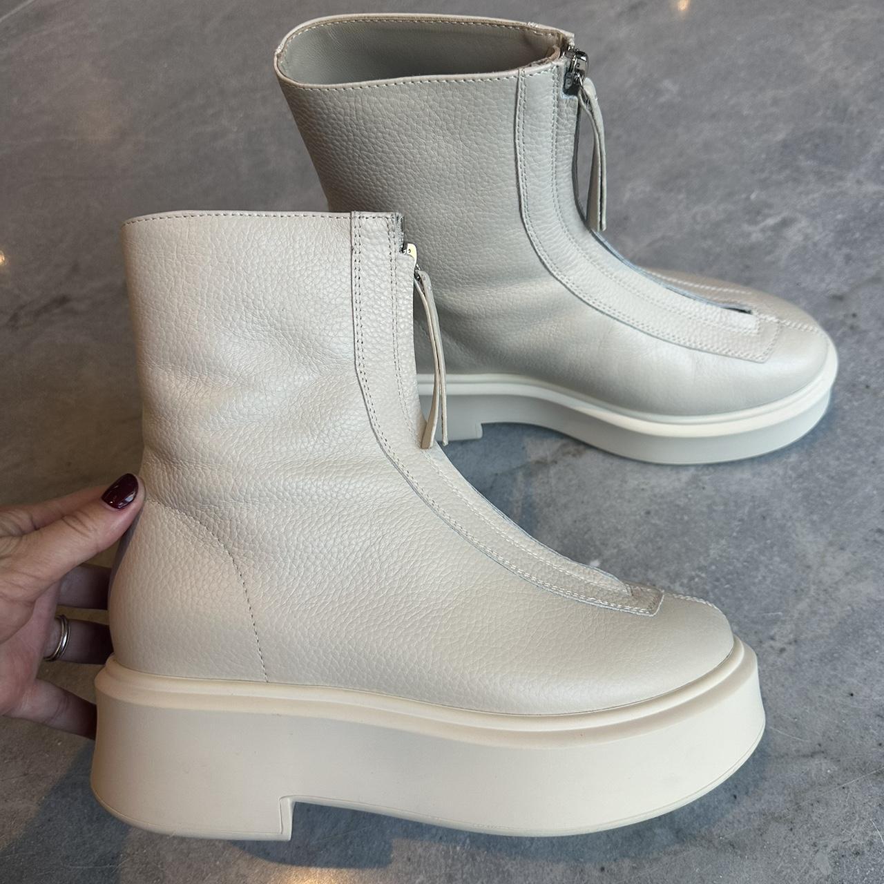 the row zipped ankle boots