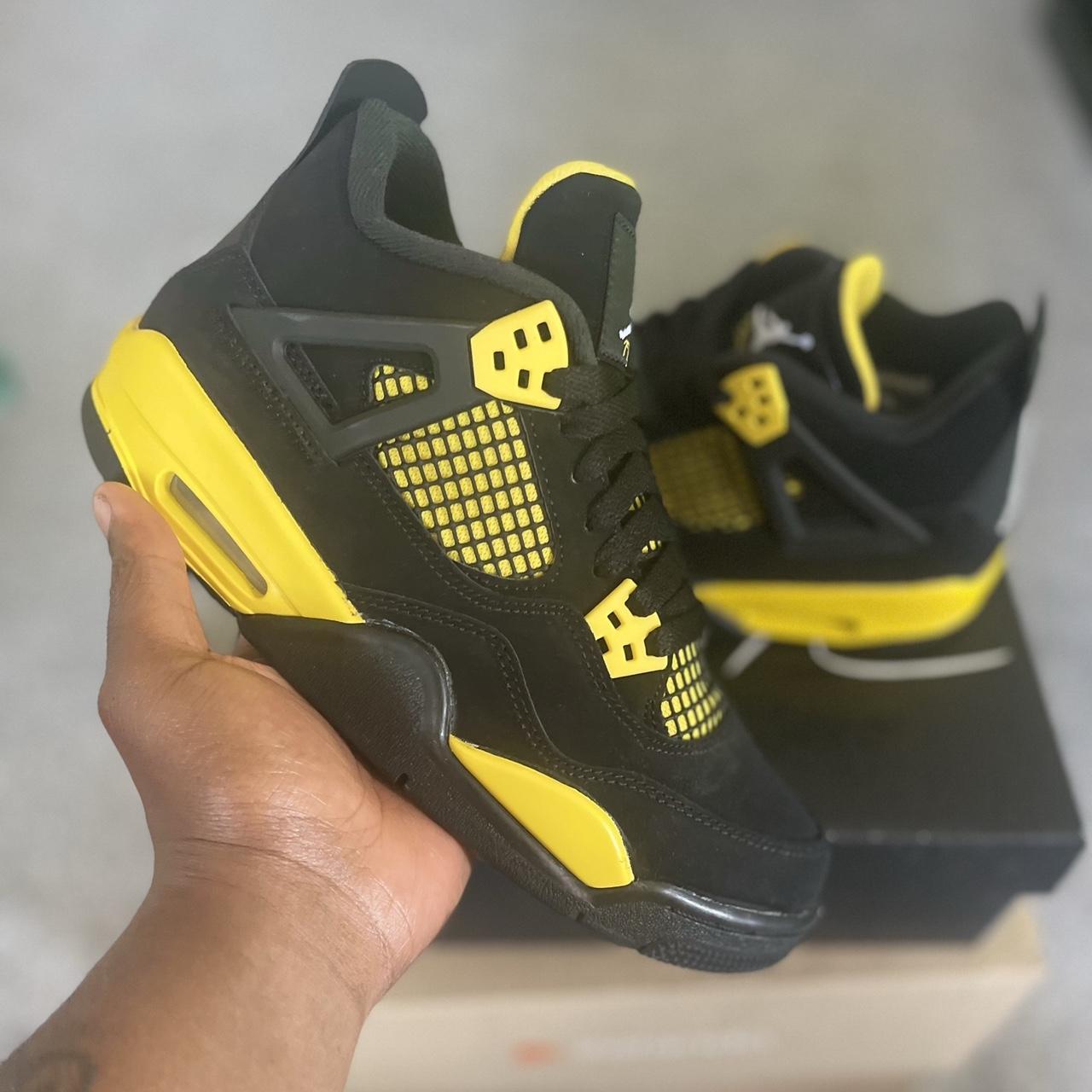 tan leather jordan 4