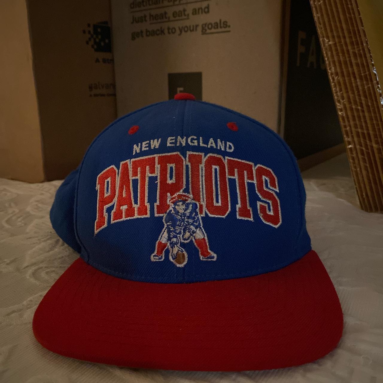 Vintage New England Patriots snapback hat with New - Depop