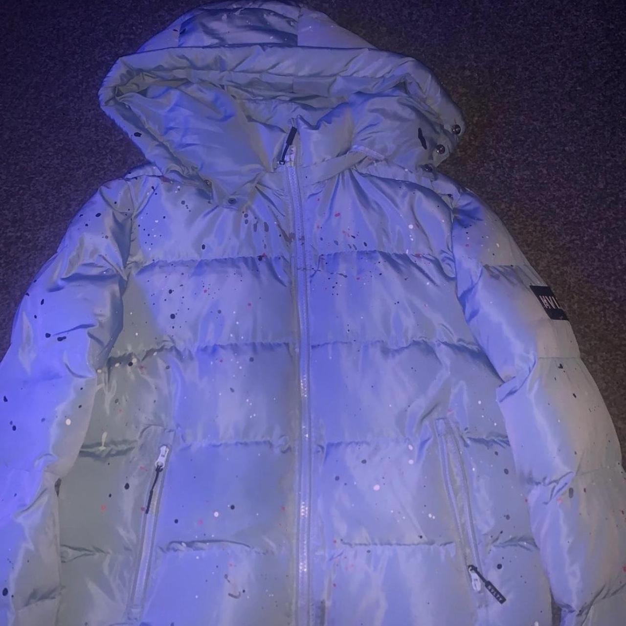 Baby Blue Nvlty Puffer coat nice thick warm Nvlty... - Depop