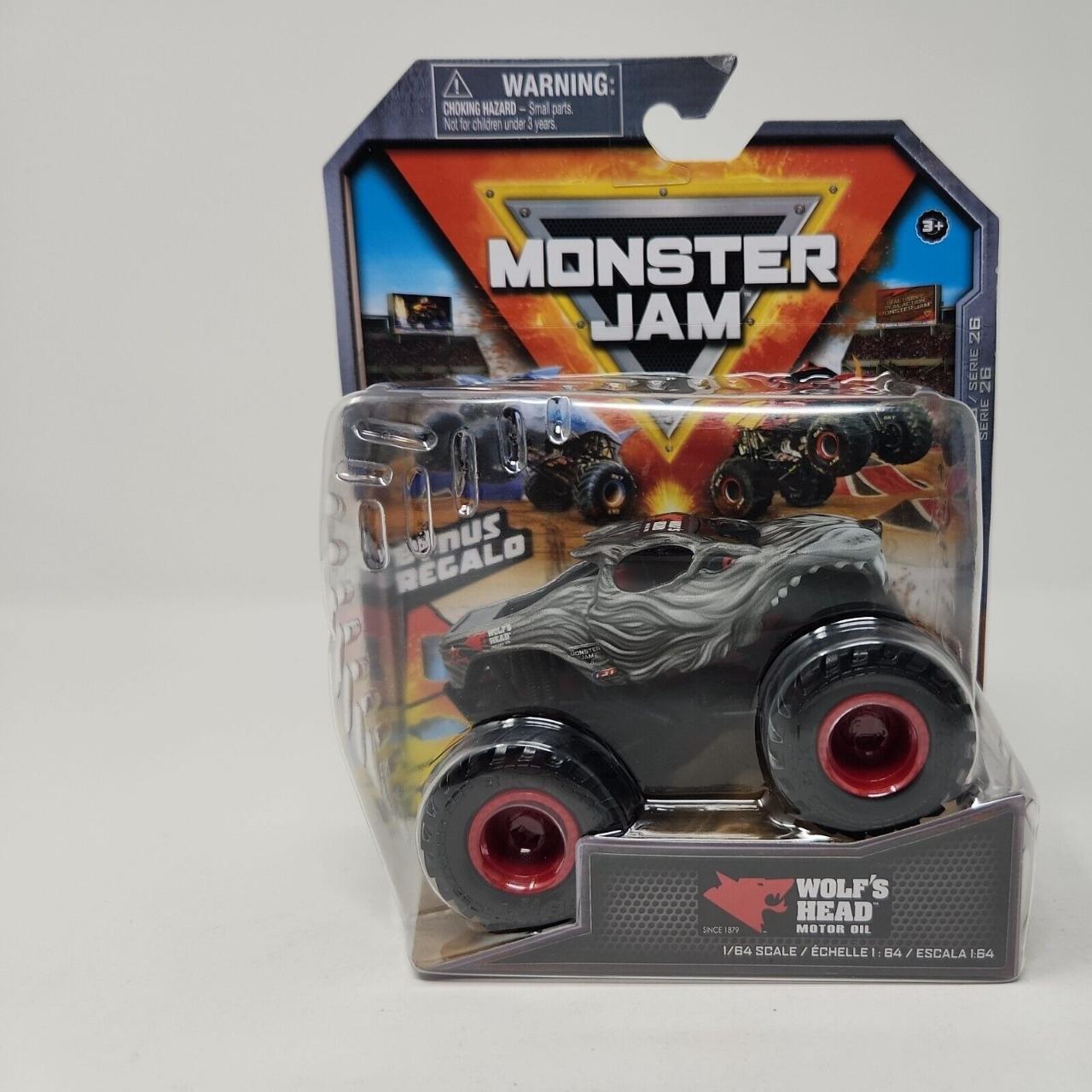 Monster Jam Wolf's Head Monster Truck 1:64 2022...