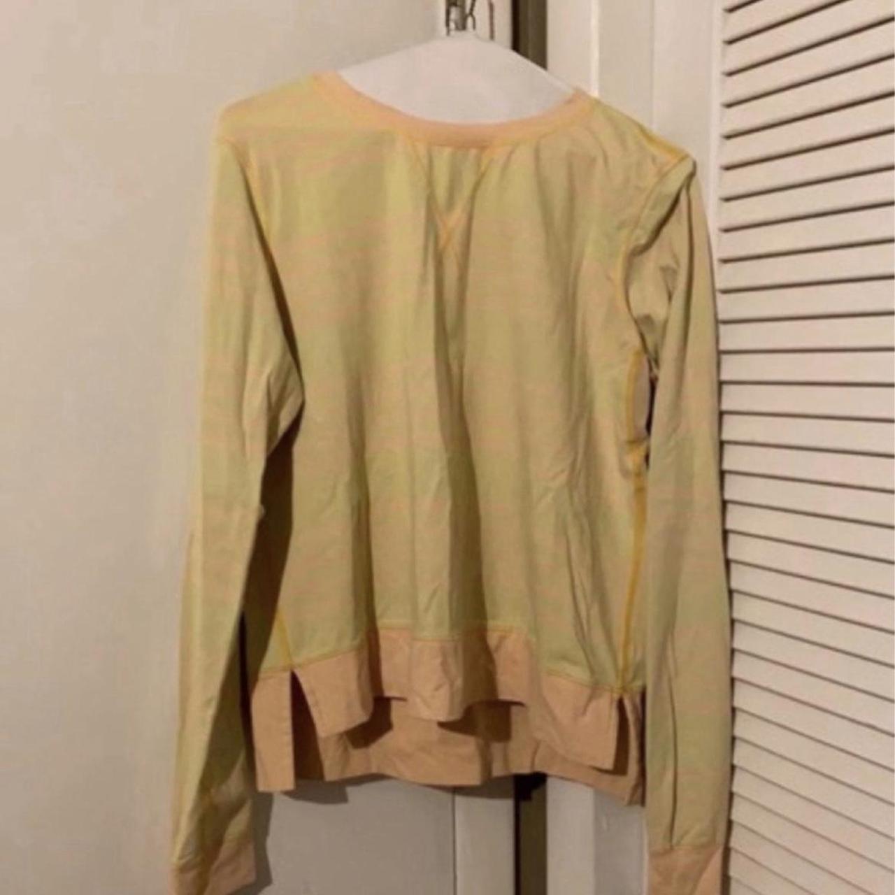 Lululemon discount yellow sweatshirt