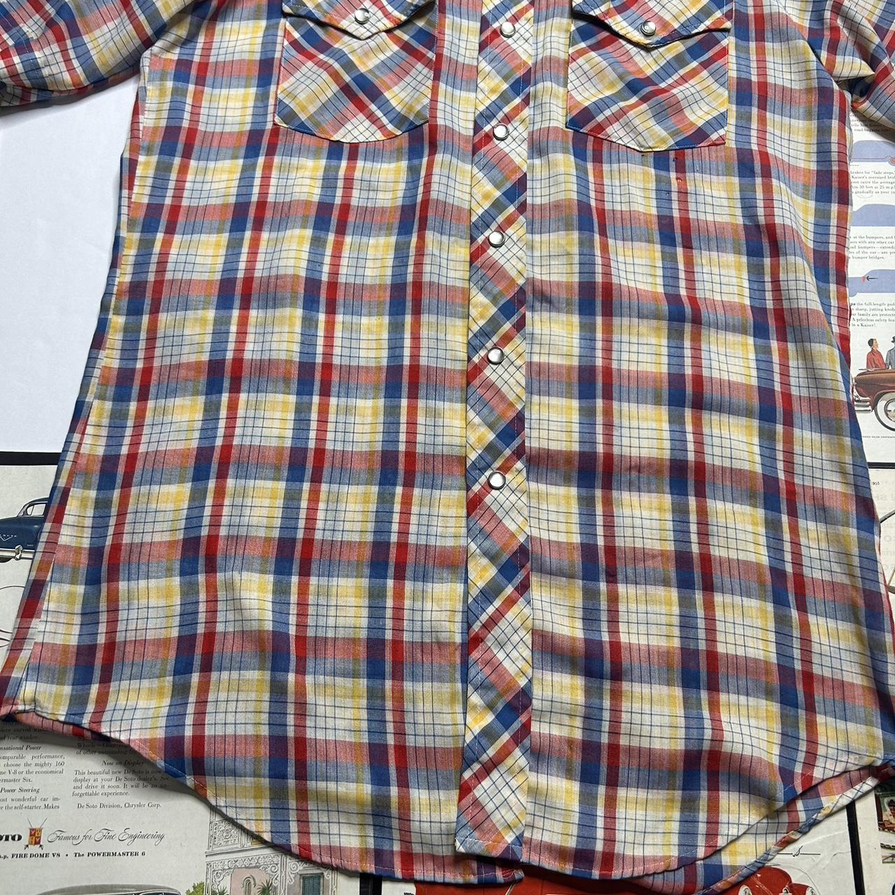 Lee Men's Shirt - Multi - XL – Vintage Lee Shirt … - image 3