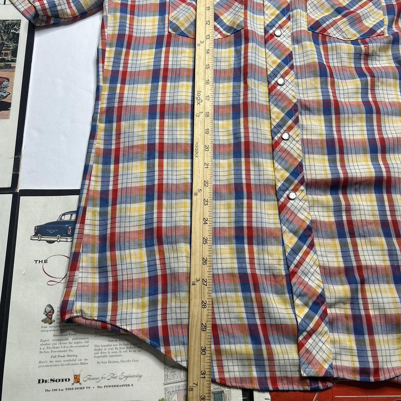 Lee Men's Shirt - Multi - XL – Vintage Lee Shirt … - image 4