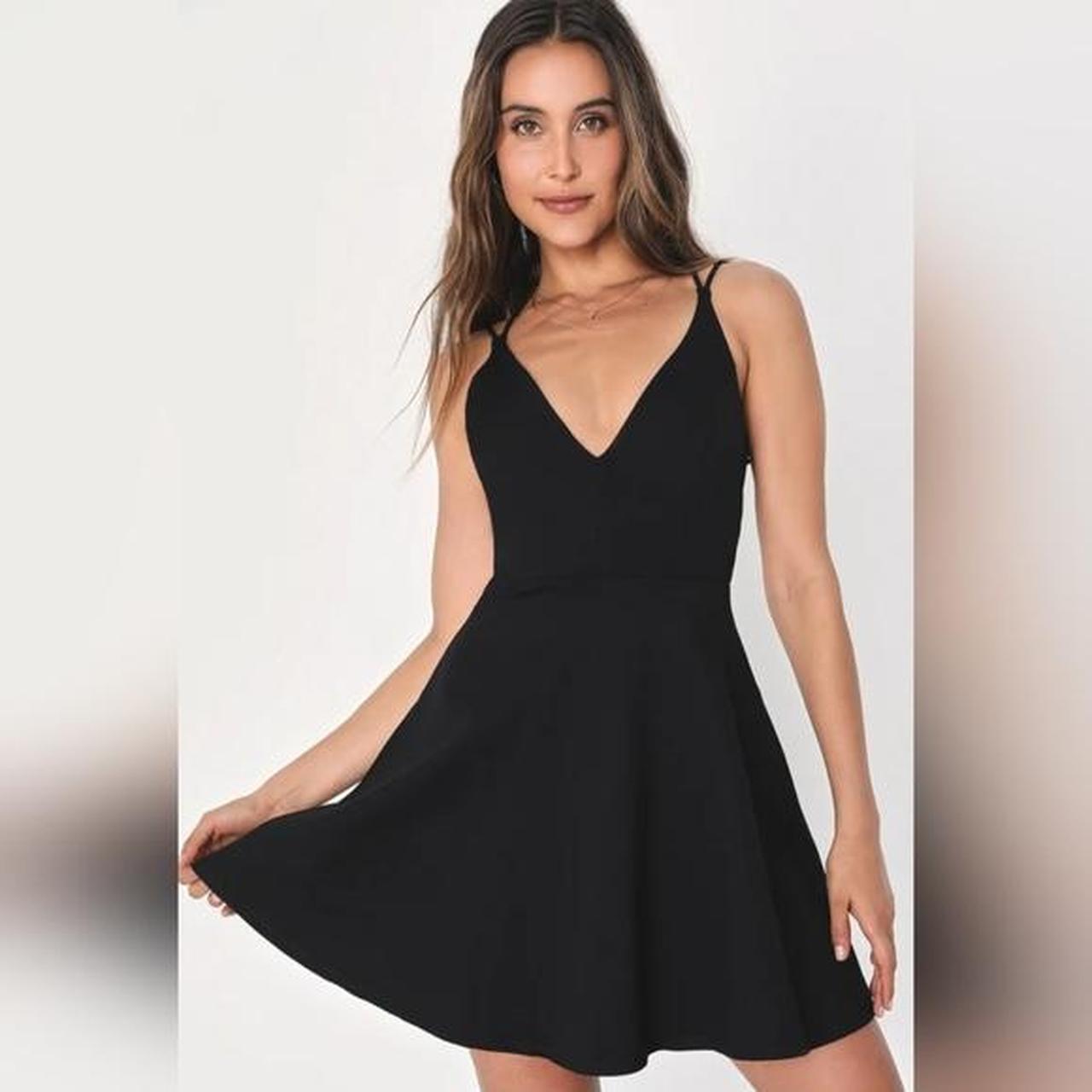 Backless skater dress hotsell