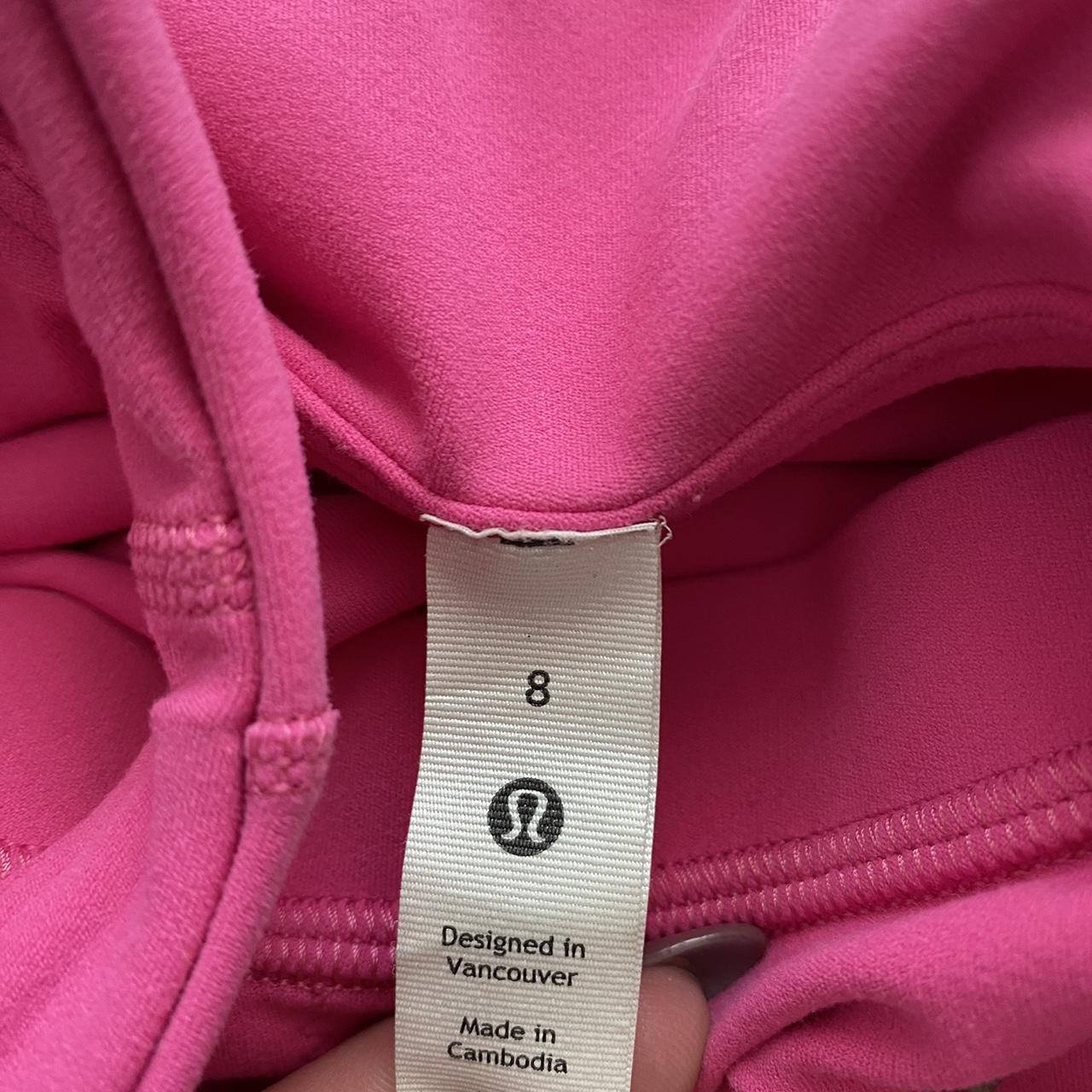 Lululemon one piece pink. Size 8, barely worn.... - Depop