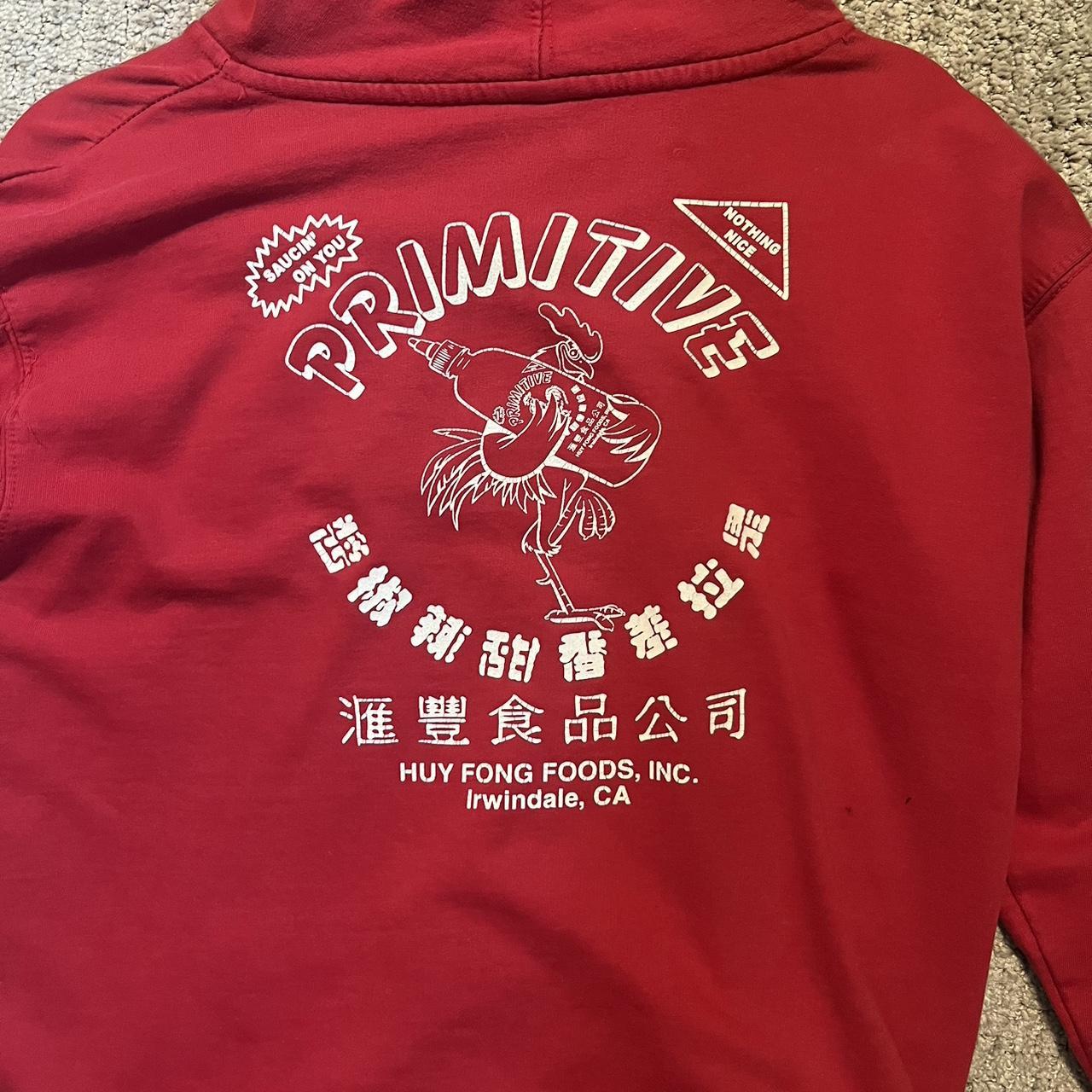 Primitive hot sale sriracha hoodie