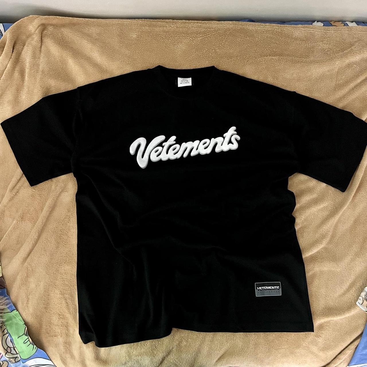 VETEMENTS Sweet Logo Tee great condition... - Depop