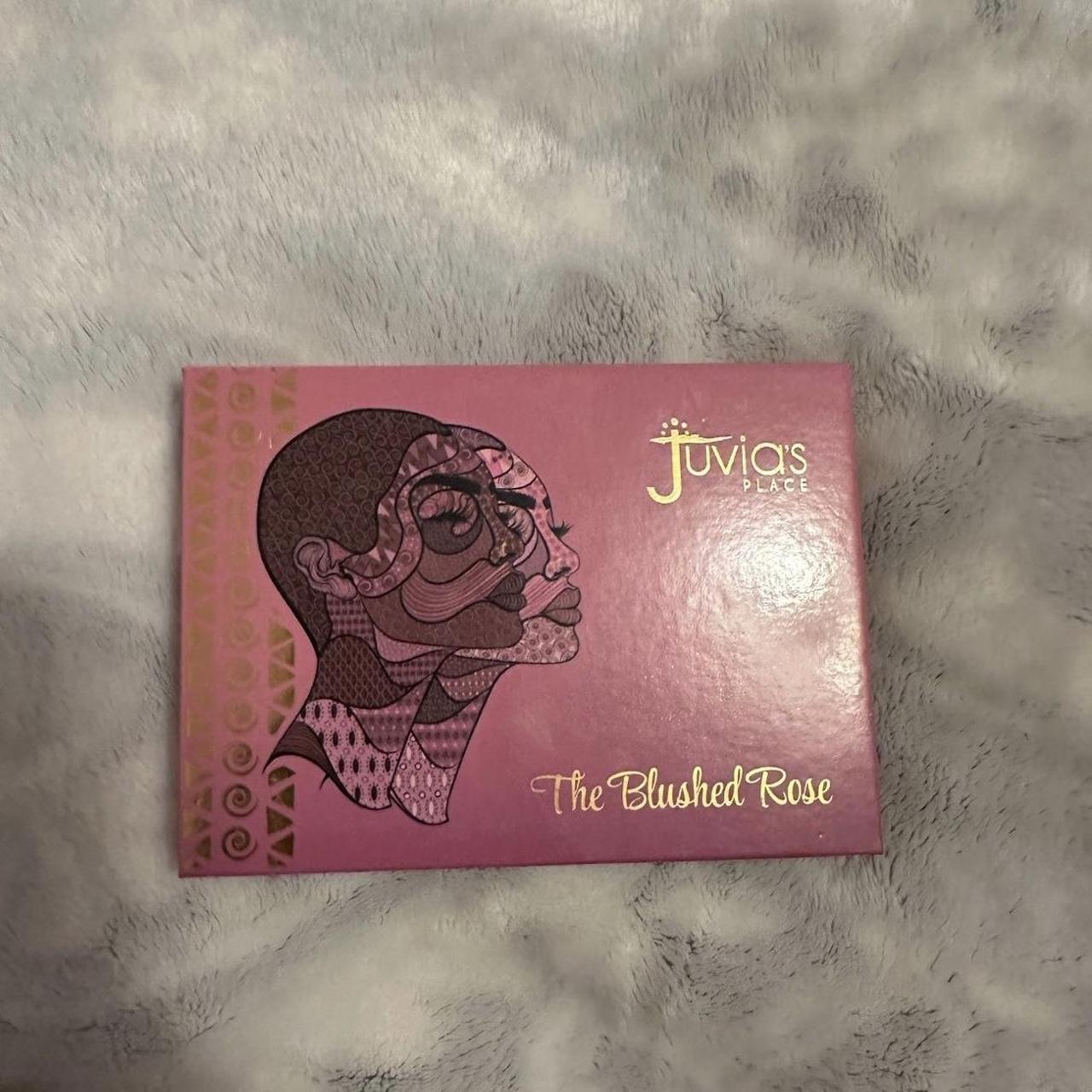 Juvias place blushed rose eyeshadow palette. Used... Depop