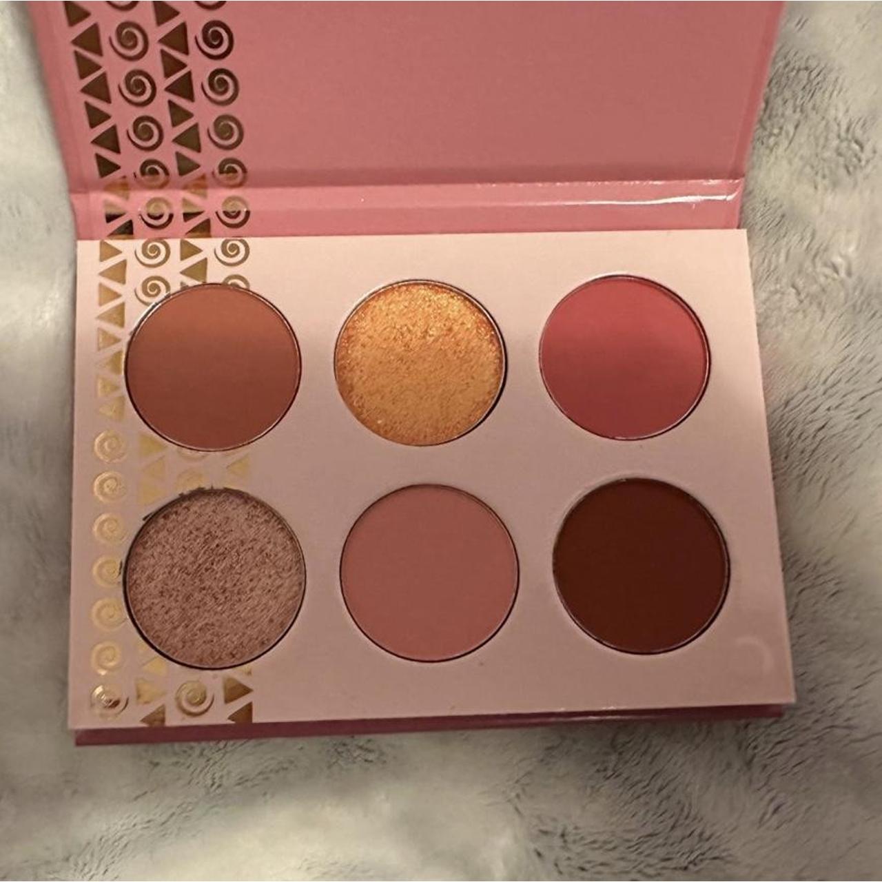Juvias place blushed rose eyeshadow palette. Used... Depop