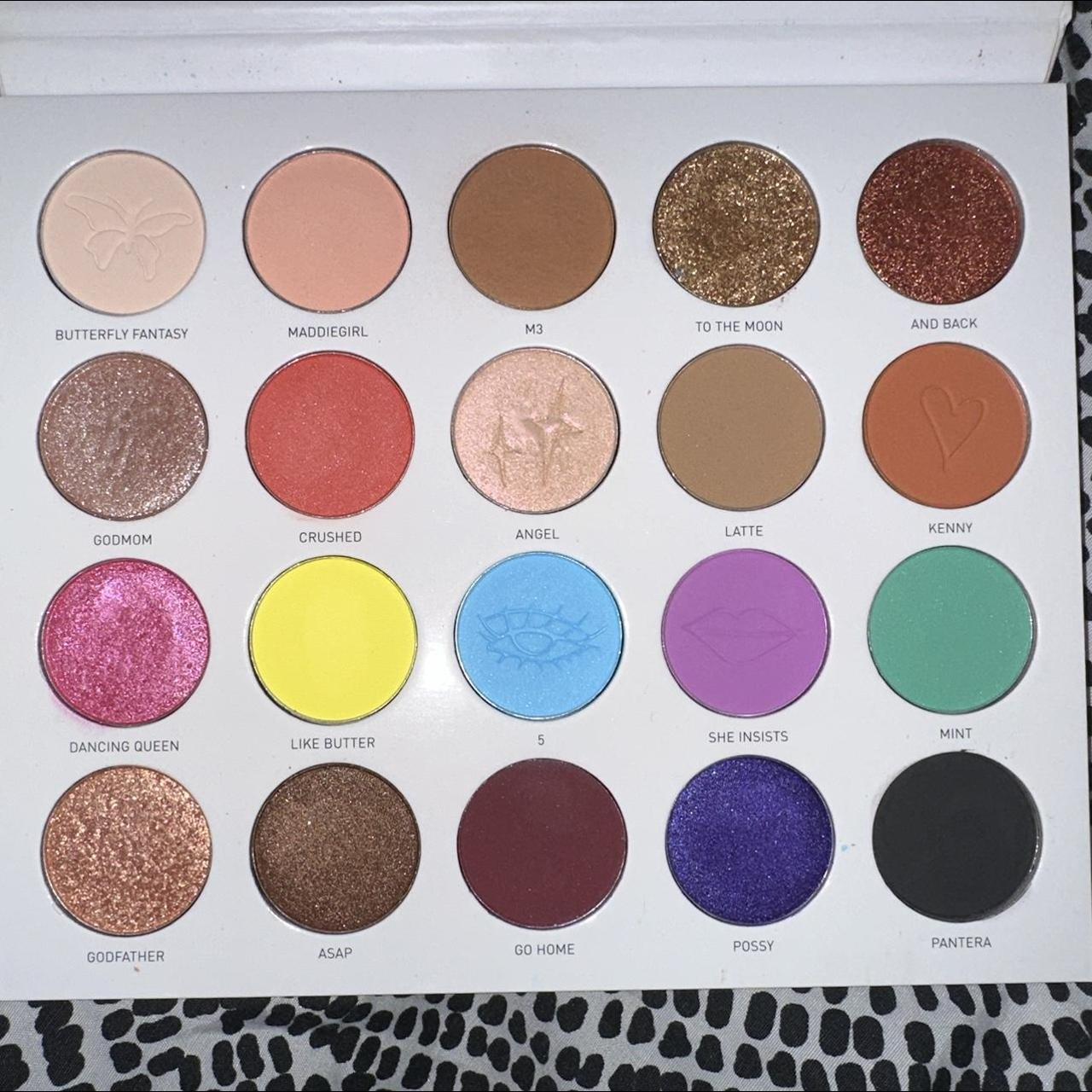 Morphe x Maddie Ziegler eyeshadow palette…. - Depop
