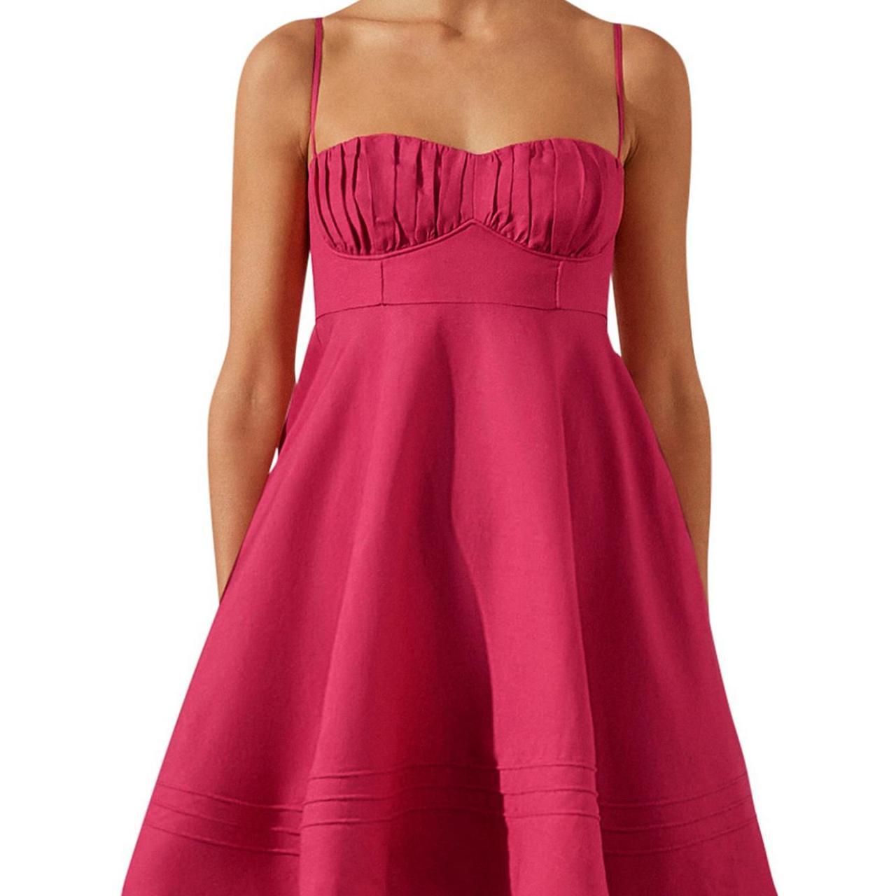 shona joy linen dress