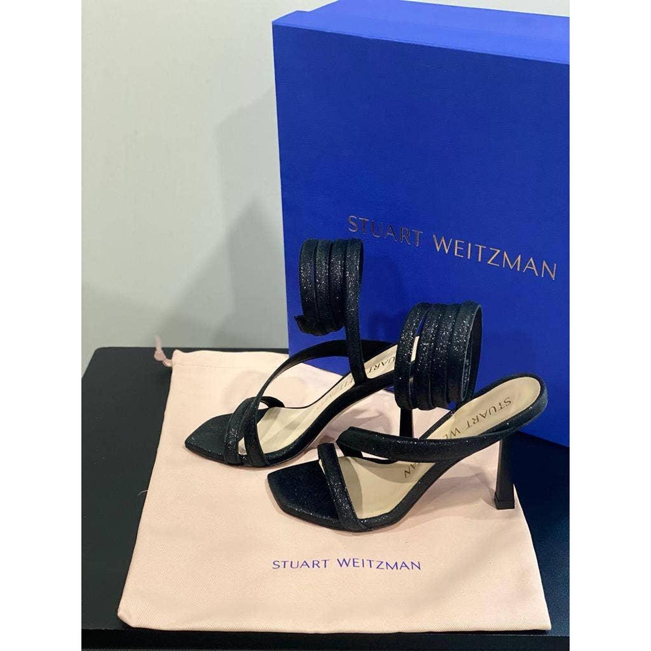Stuart Weitzman Women's Black Sandals (4)