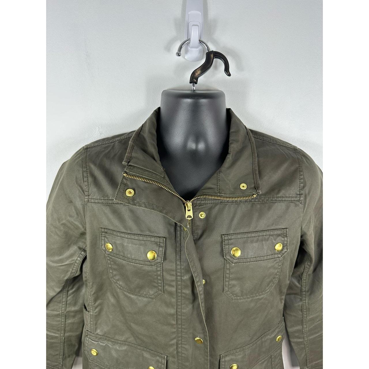 J Crew Downtown Field Jacket Green Size Small Great. Depop