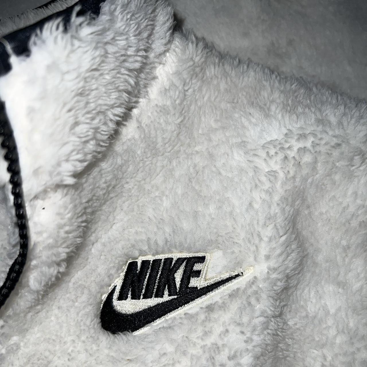 fuzzy nike sweater