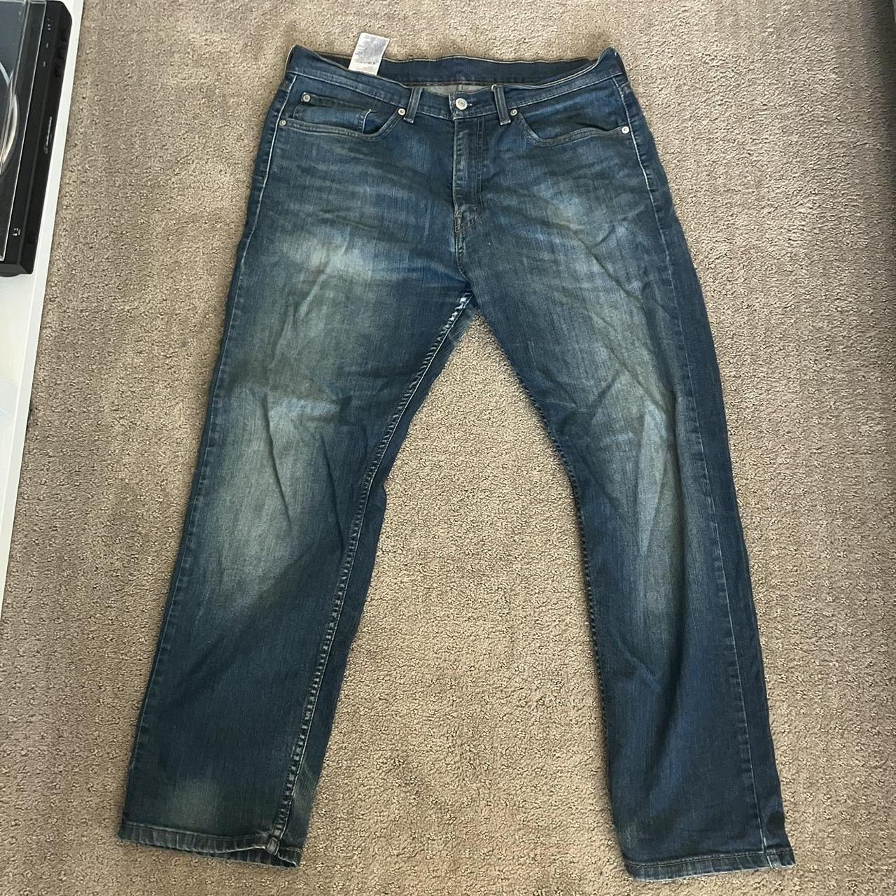 Baggy Distressed Faded Levi Jeans. 34/29 ... - Depop