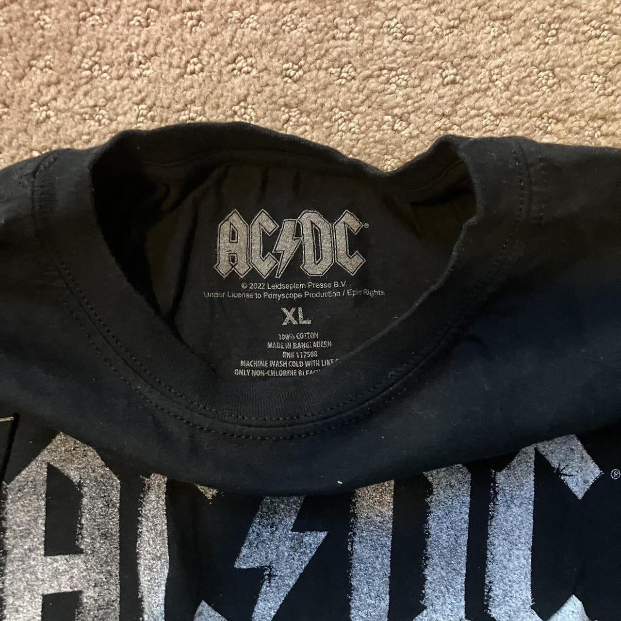 AC/DC band tee. #punk #acdc #goth #grunge #band - Depop