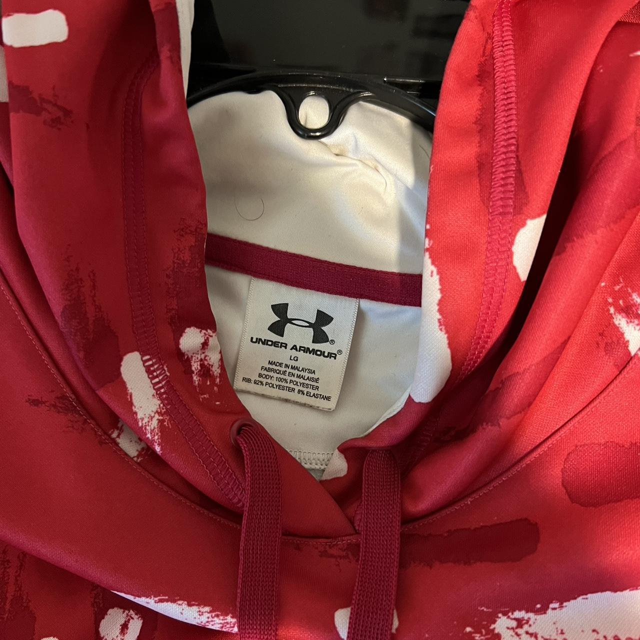 Under Armour “paint mark” Hoodie Great condition and... - Depop