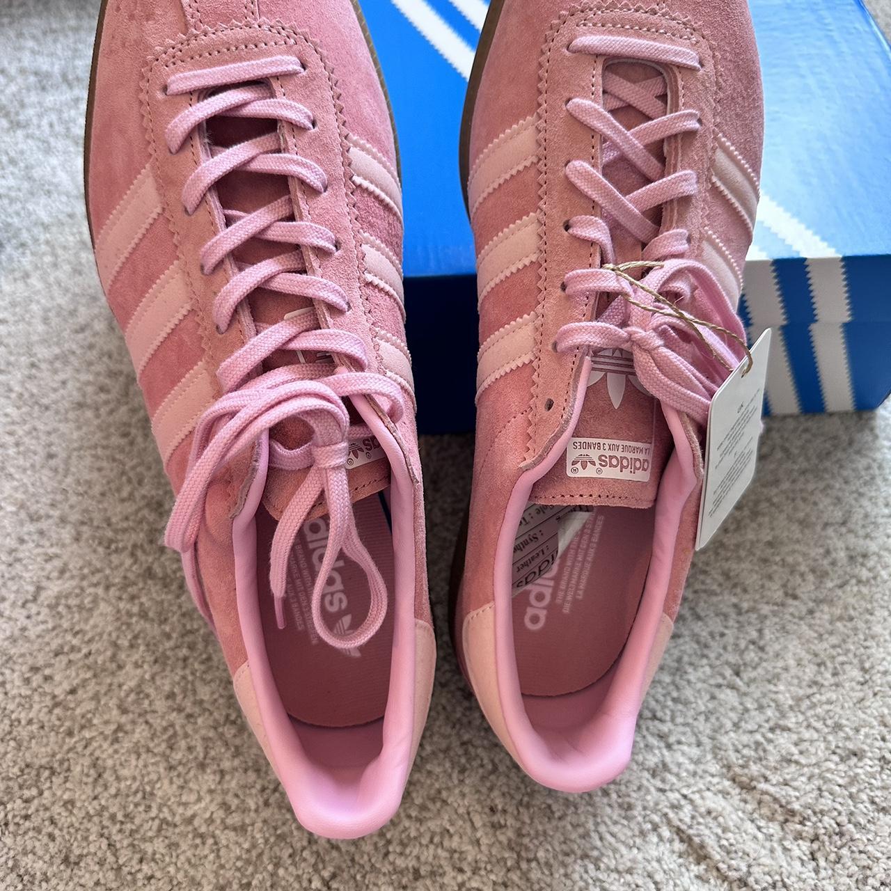 Men's pink clearance adidas shoes