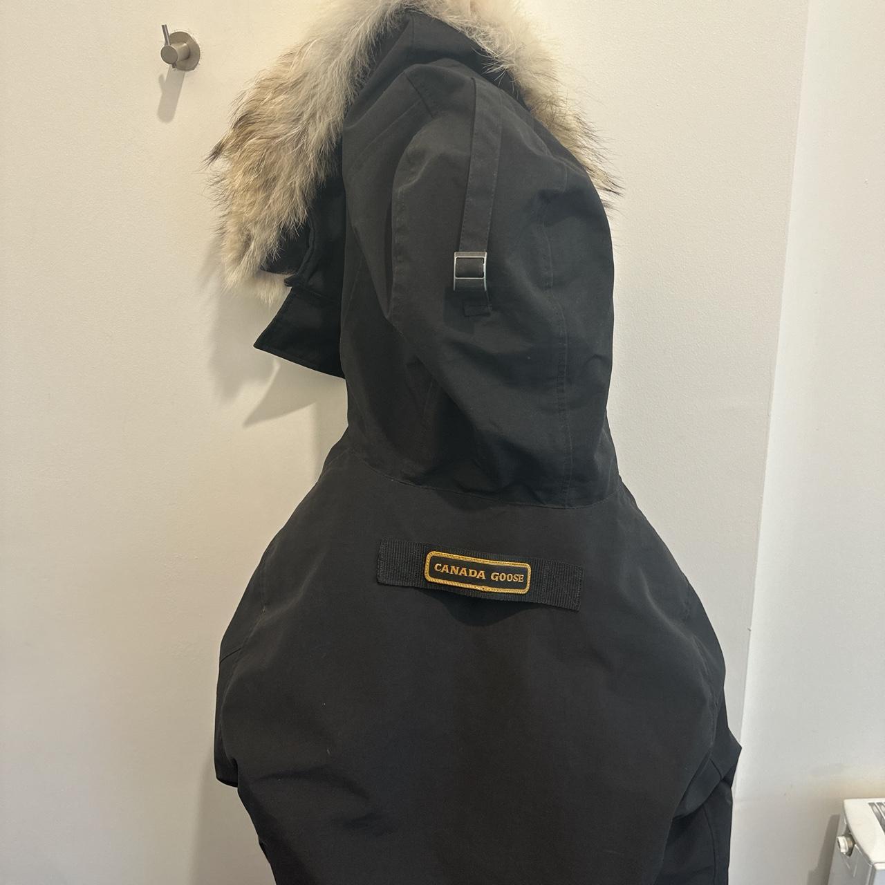 Canada goose coat Size Large Fur can be taken... Depop