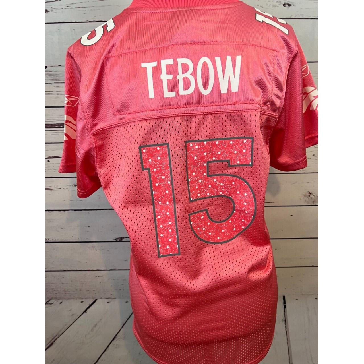 Reebok, Tops, Nfl Denver Broncos Jersey Tim Tebow Reebok Large Womens