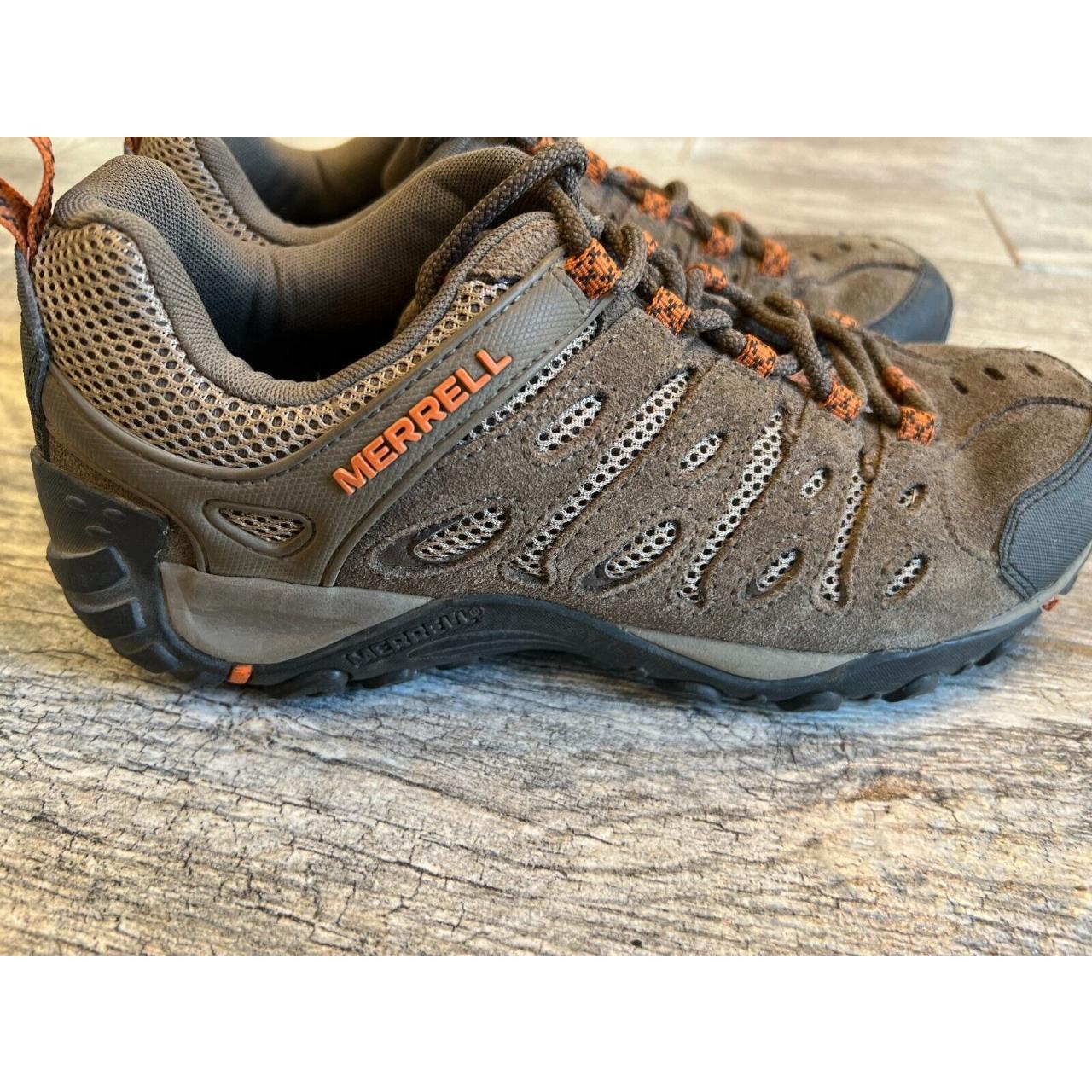 Merrell leather walking on sale shoes