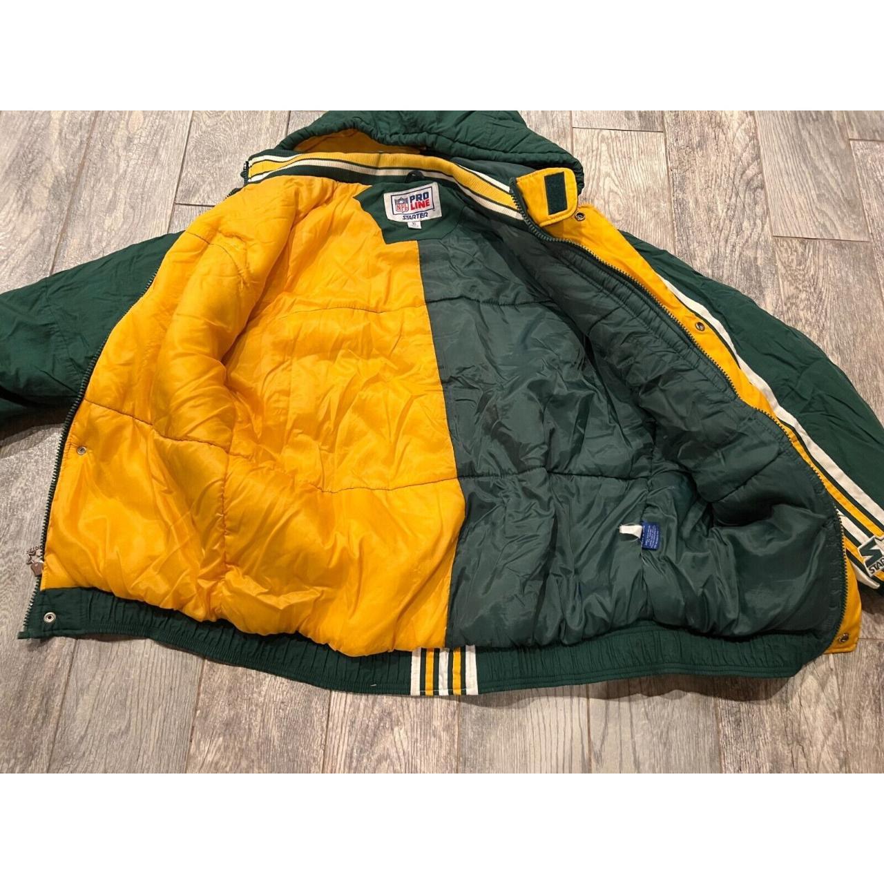 Green Bay Packers Pro Line Starter jacket Size - - Depop