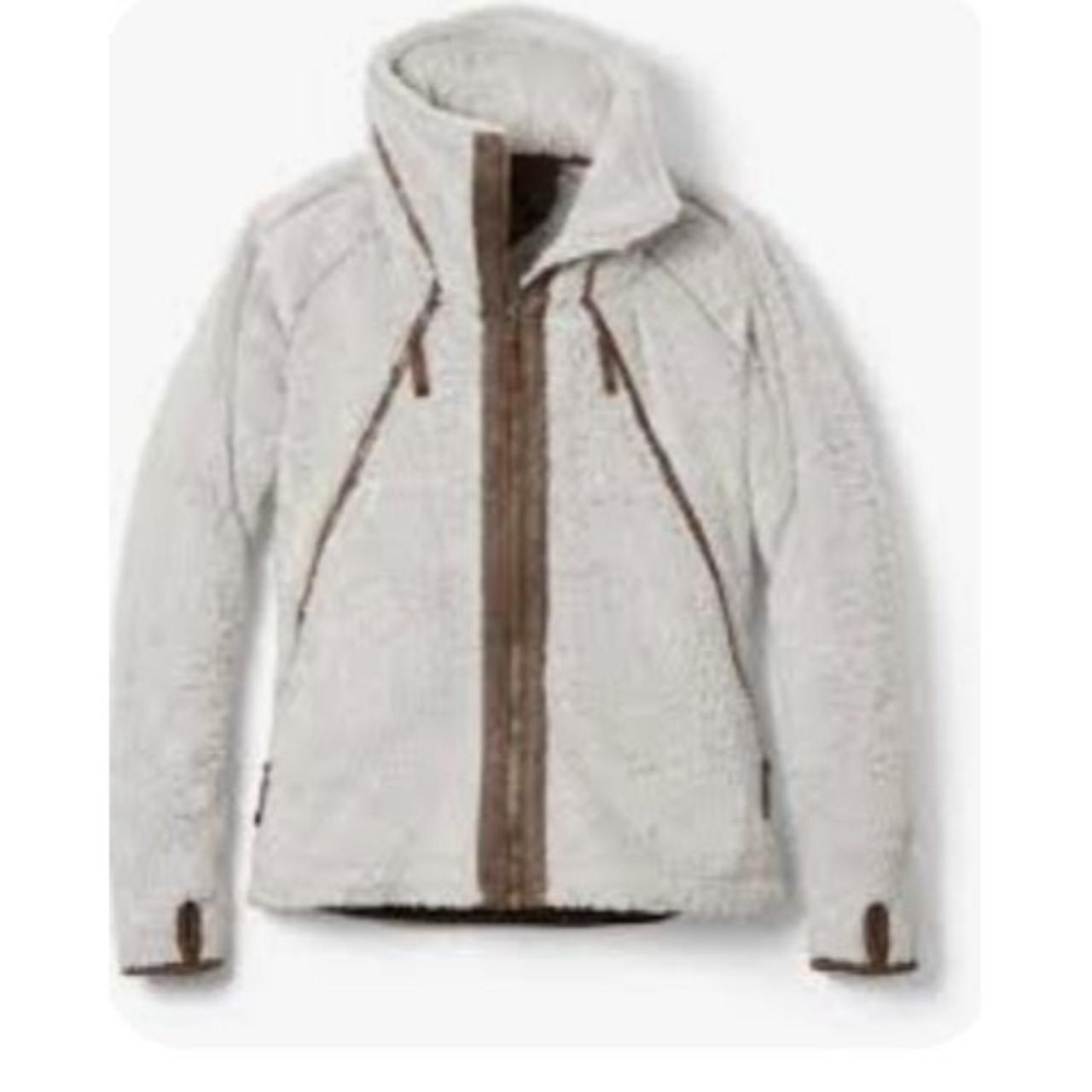 KUHL Women's Flight Jacket Fleece jacket STONE size - Depop