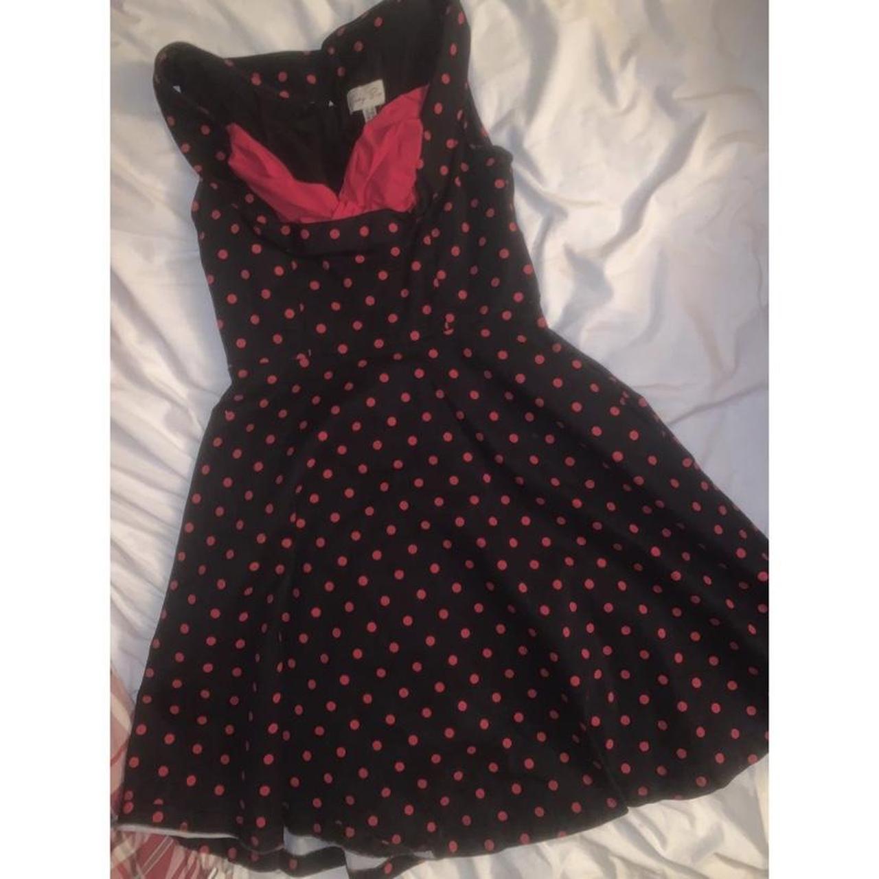 Lindy Bop Polka Dot Dress Size US 12 (large) / UK... - Depop