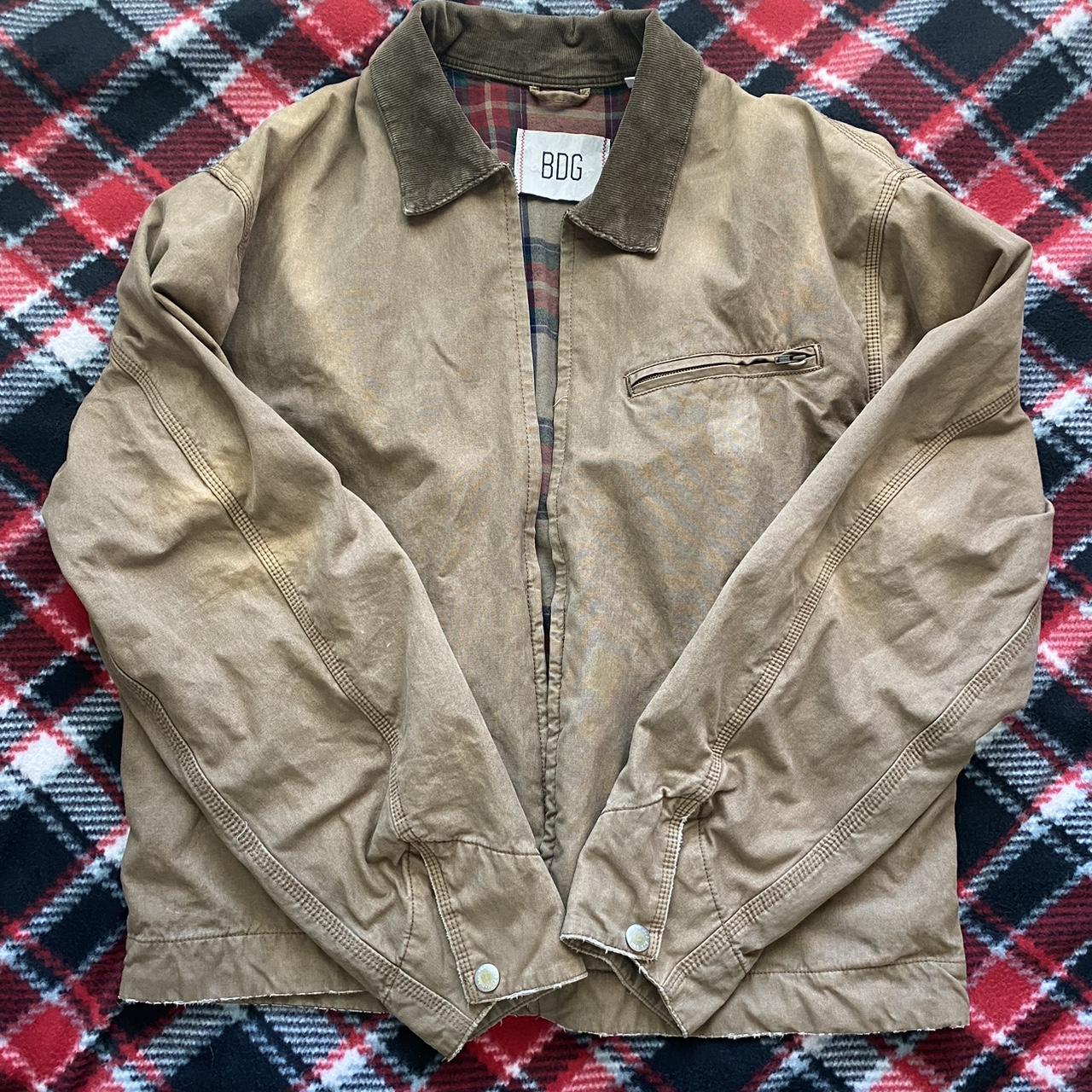 Urban Outfitters work jacket Size Large - Depop