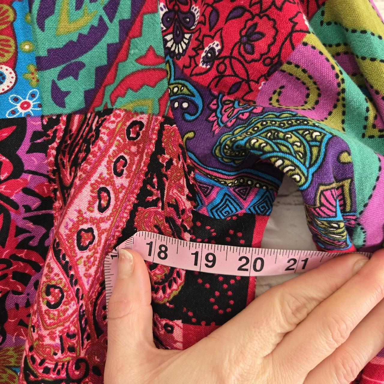 Women's Jacket - Multi/Pink - L – Patchwork paisl… - image 8