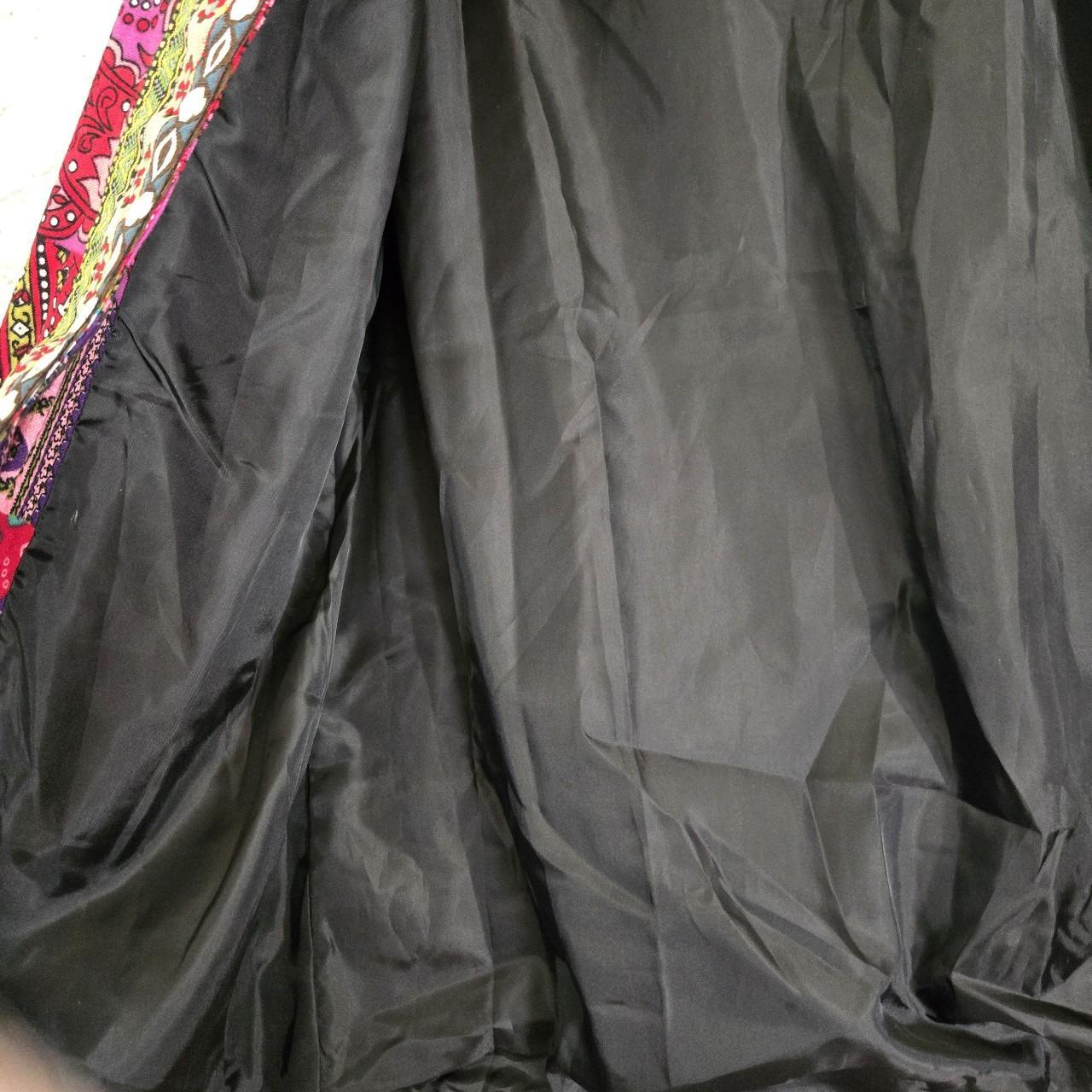 Women's Jacket - Multi/Pink - L – Patchwork paisl… - image 6