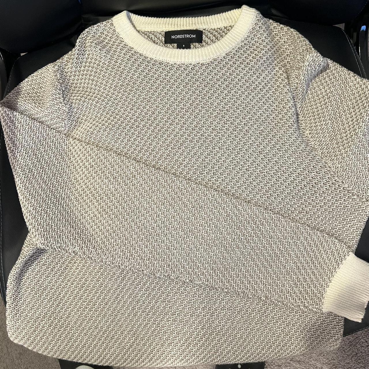 Nordstrom Men's Cream Jumper Depop