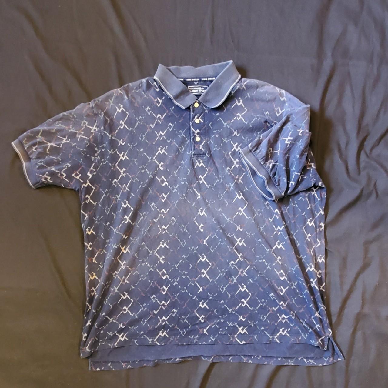 Louis Vuitton long sleeve polo shirt Size - Depop