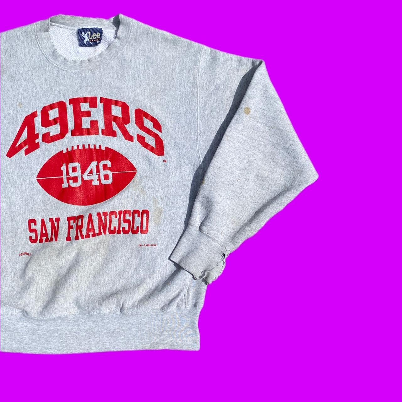 Vintage San Francisco 49ers Sweatshirt Men XXL - Depop