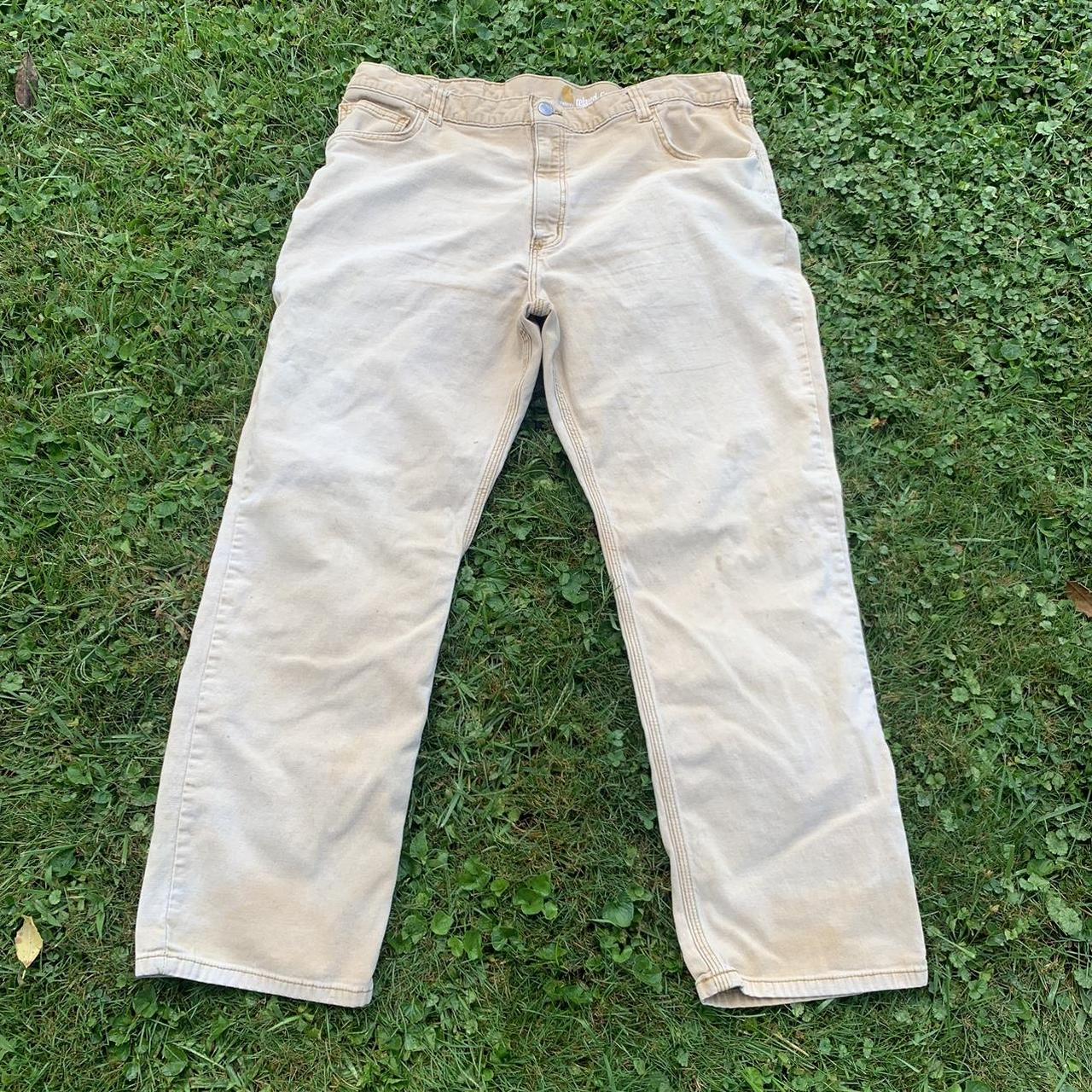 Relaxed Fit Canvas Pants