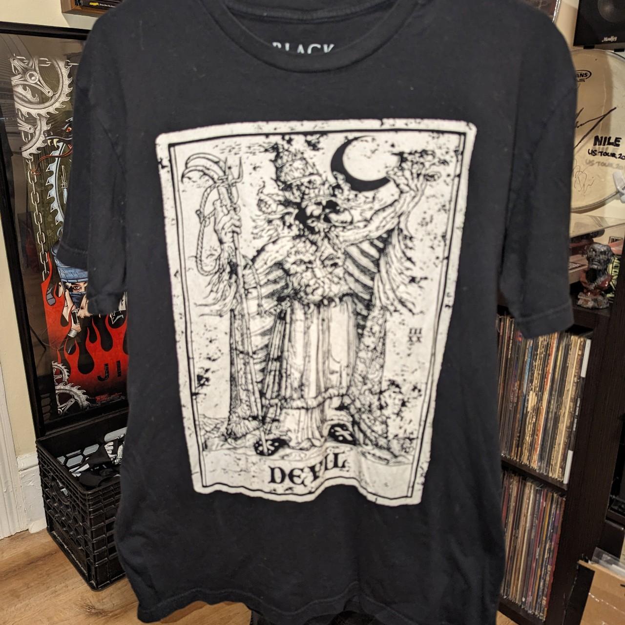 Black Craft Cult Devil T Shirt Fairly worn, print... - Depop