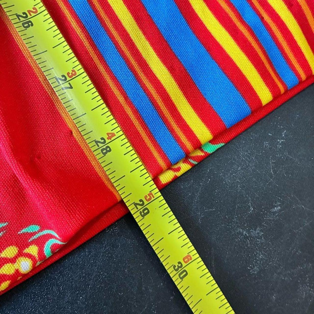 Preloved Women's Blouse - Orange/Yellow - L – Han… - image 4