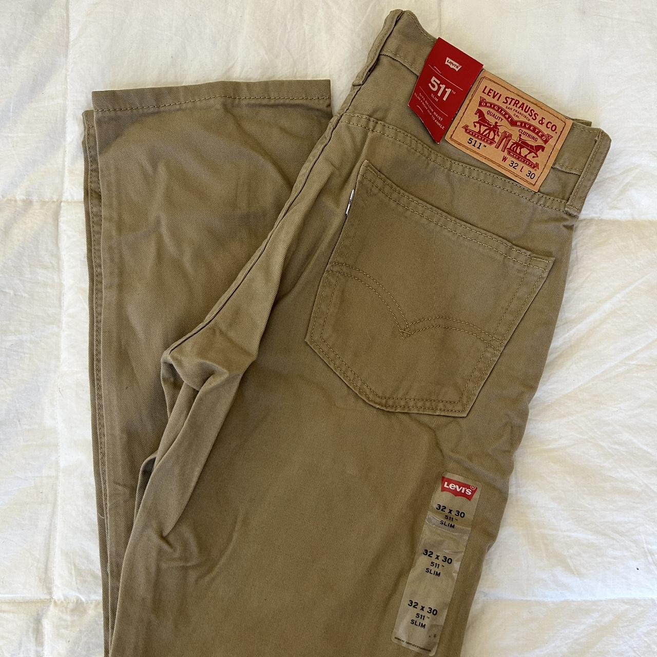 Levi's 511 hotsell khaki jeans