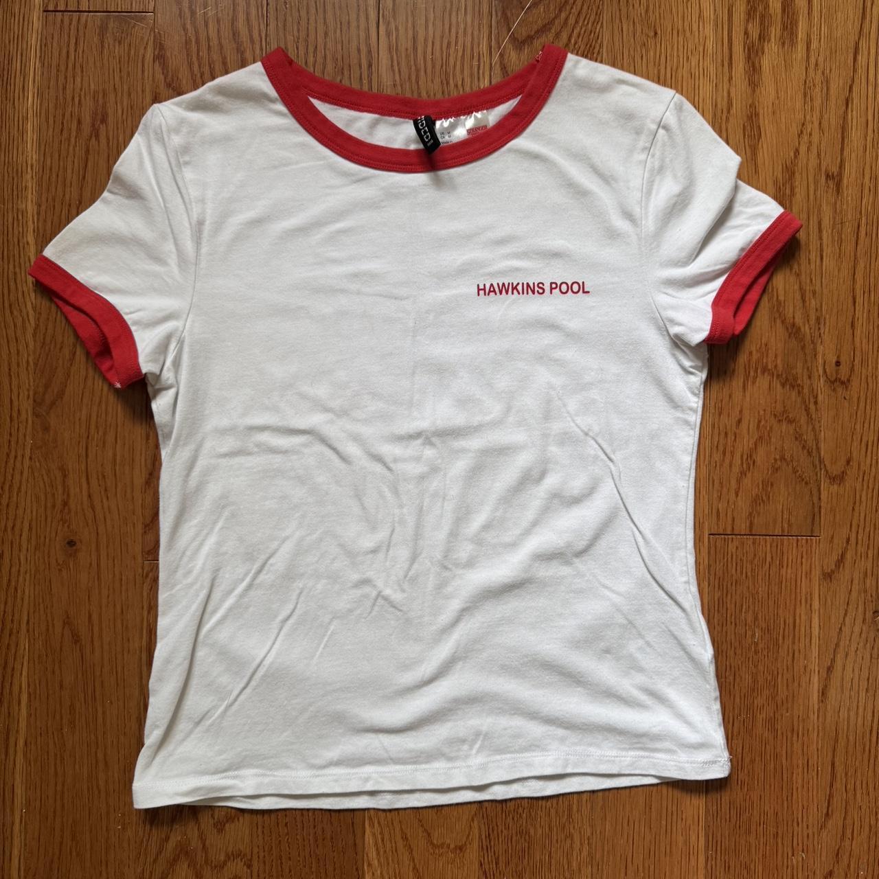 Hawkins t shirt h&m best sale