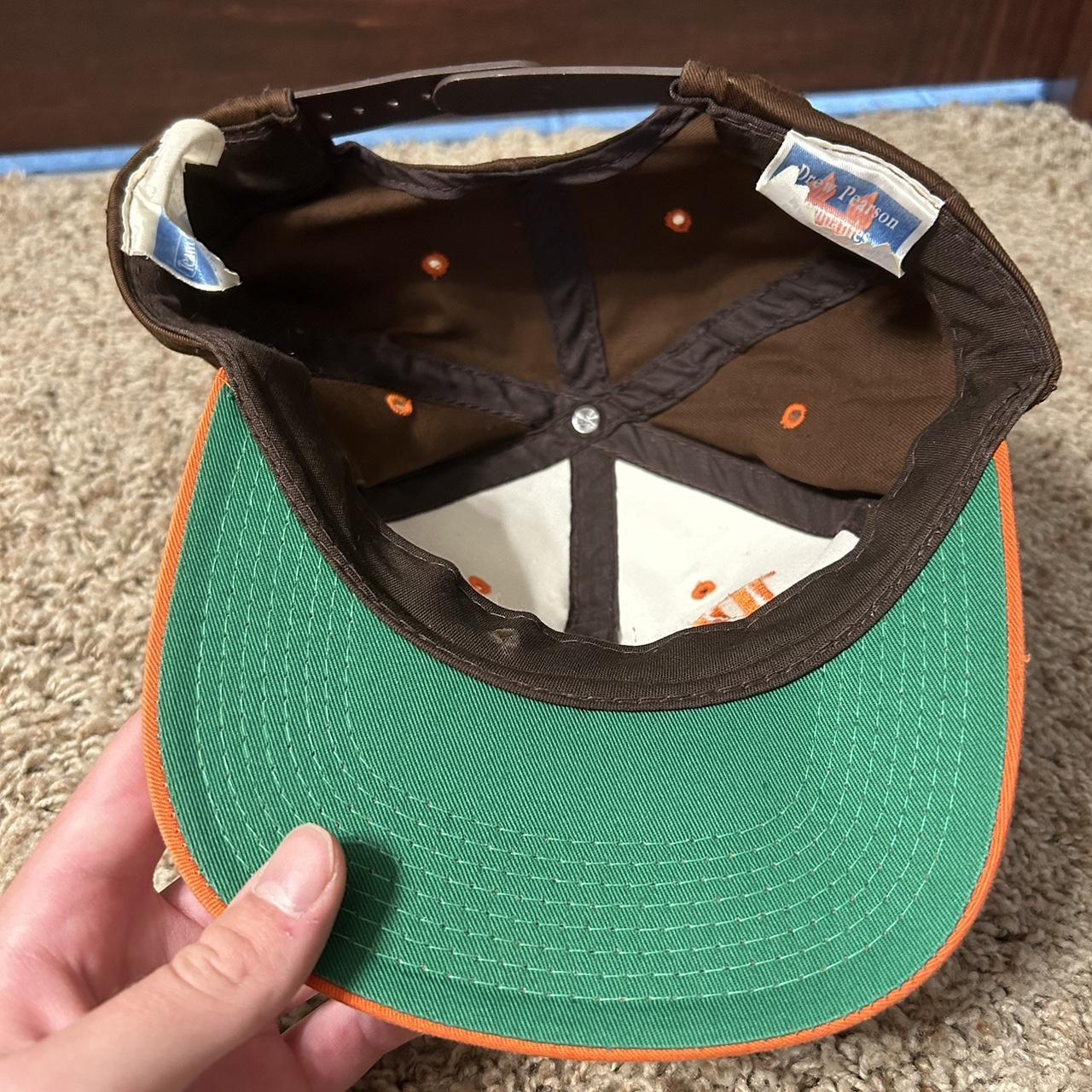 Vintage 90s Cleveland Browns NFL Football Snapback - Depop