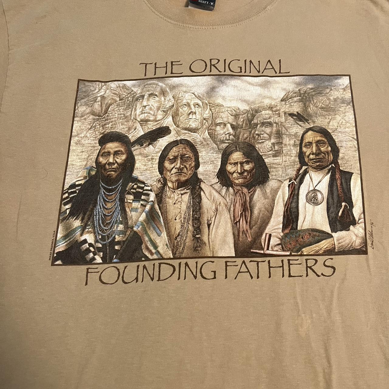 Native American Indian Shirt - Original Founding Fathers