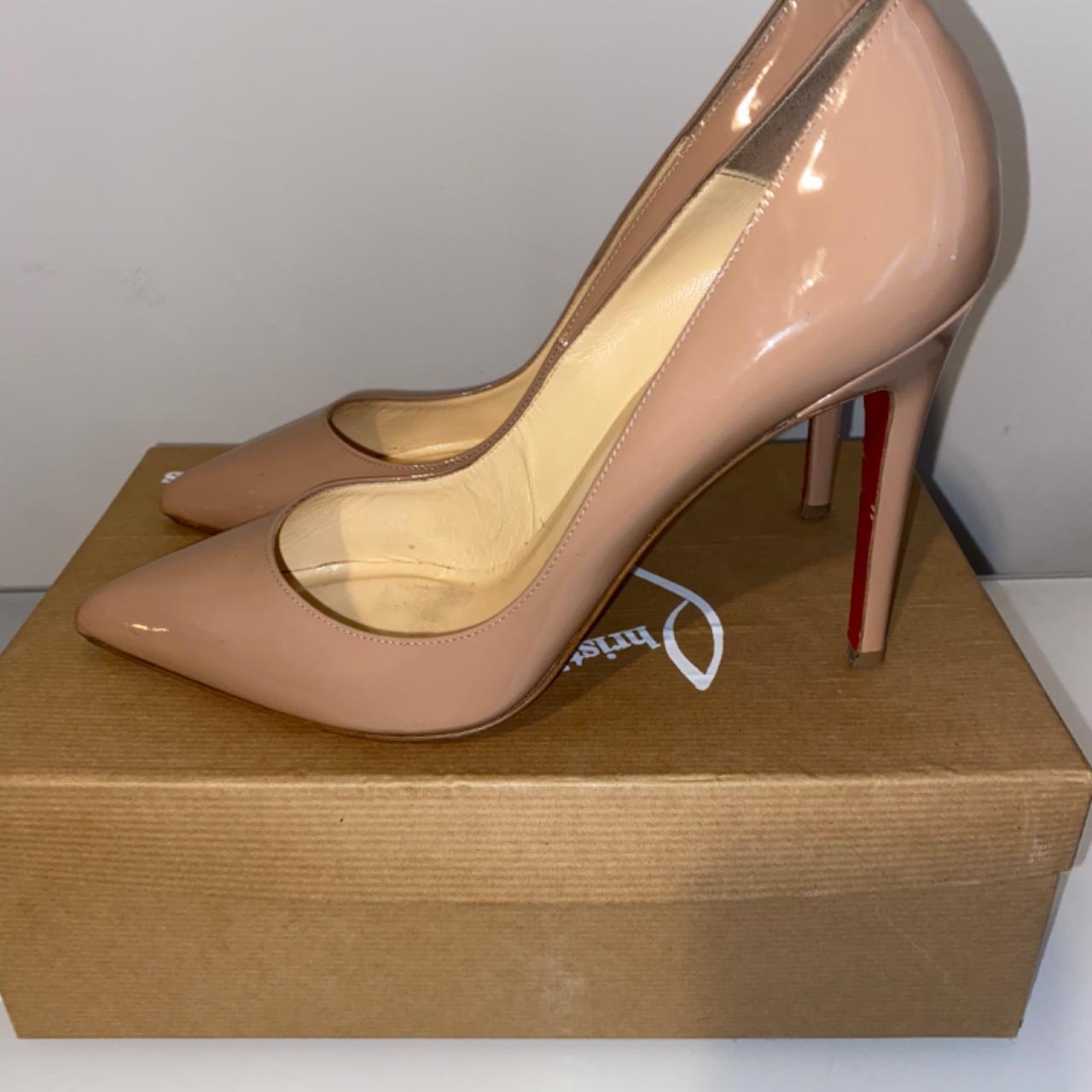 Christian louboutin hot sale pigalle 100 nude