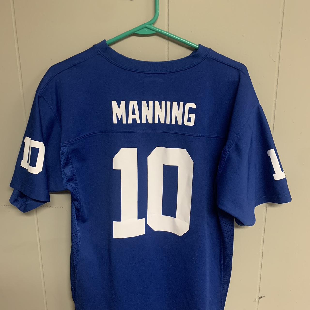 Nike NY Giants #10 Eli Manning Boys Youth Jersey Size Medium