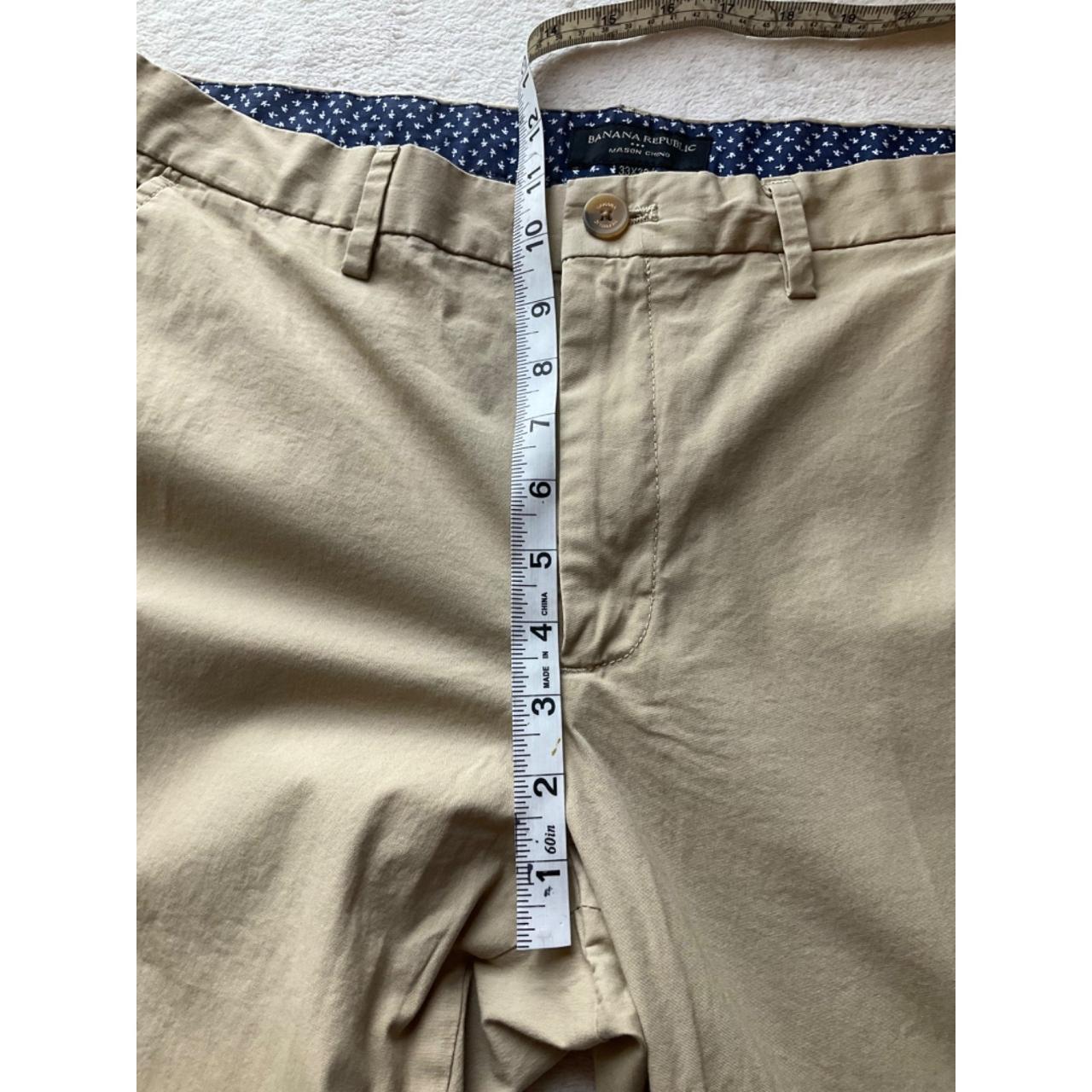 Banana Republic Mason Chino Pants Mens Size 33x30 - Depop