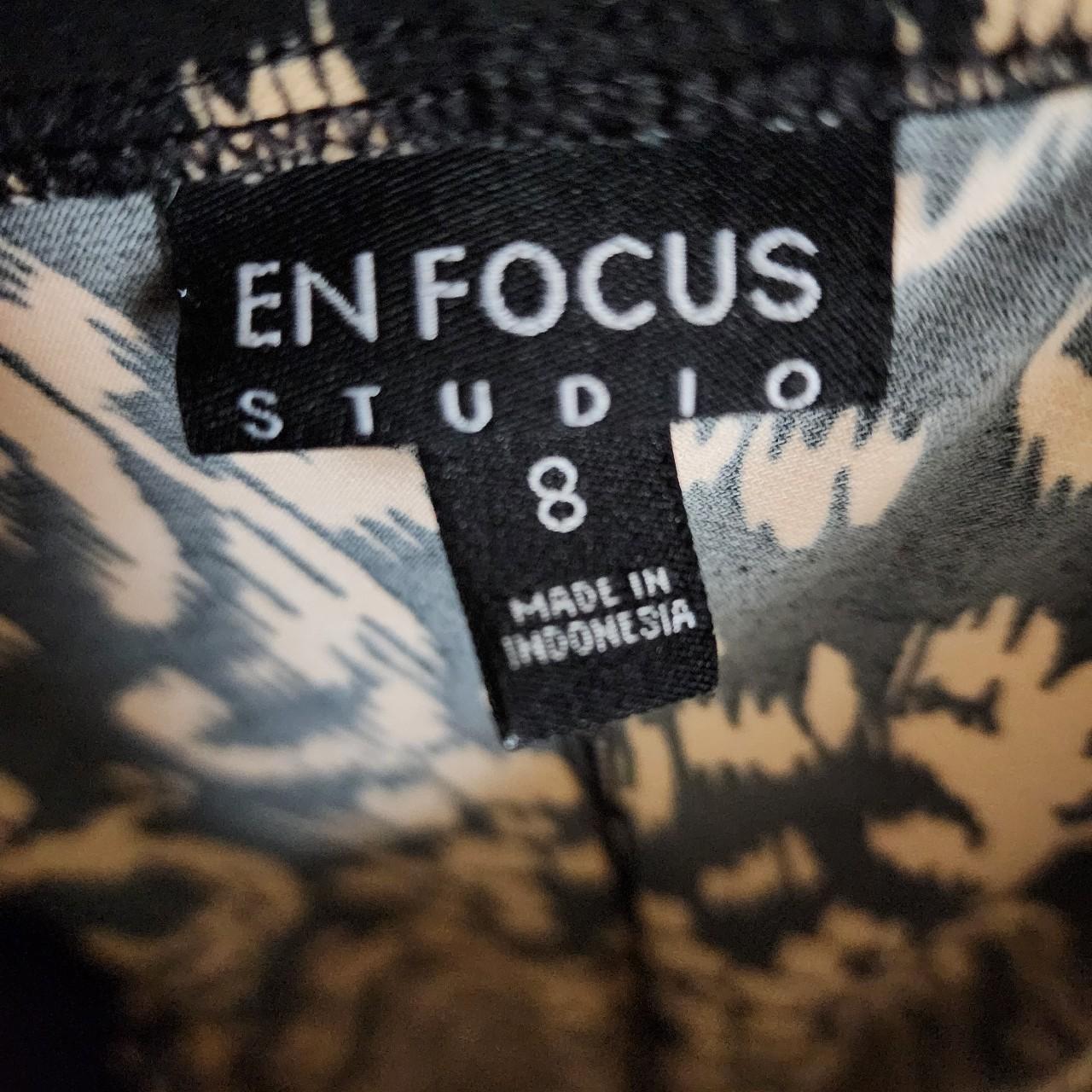 Enfocus Studio Women's Black and Tan Dress (7)